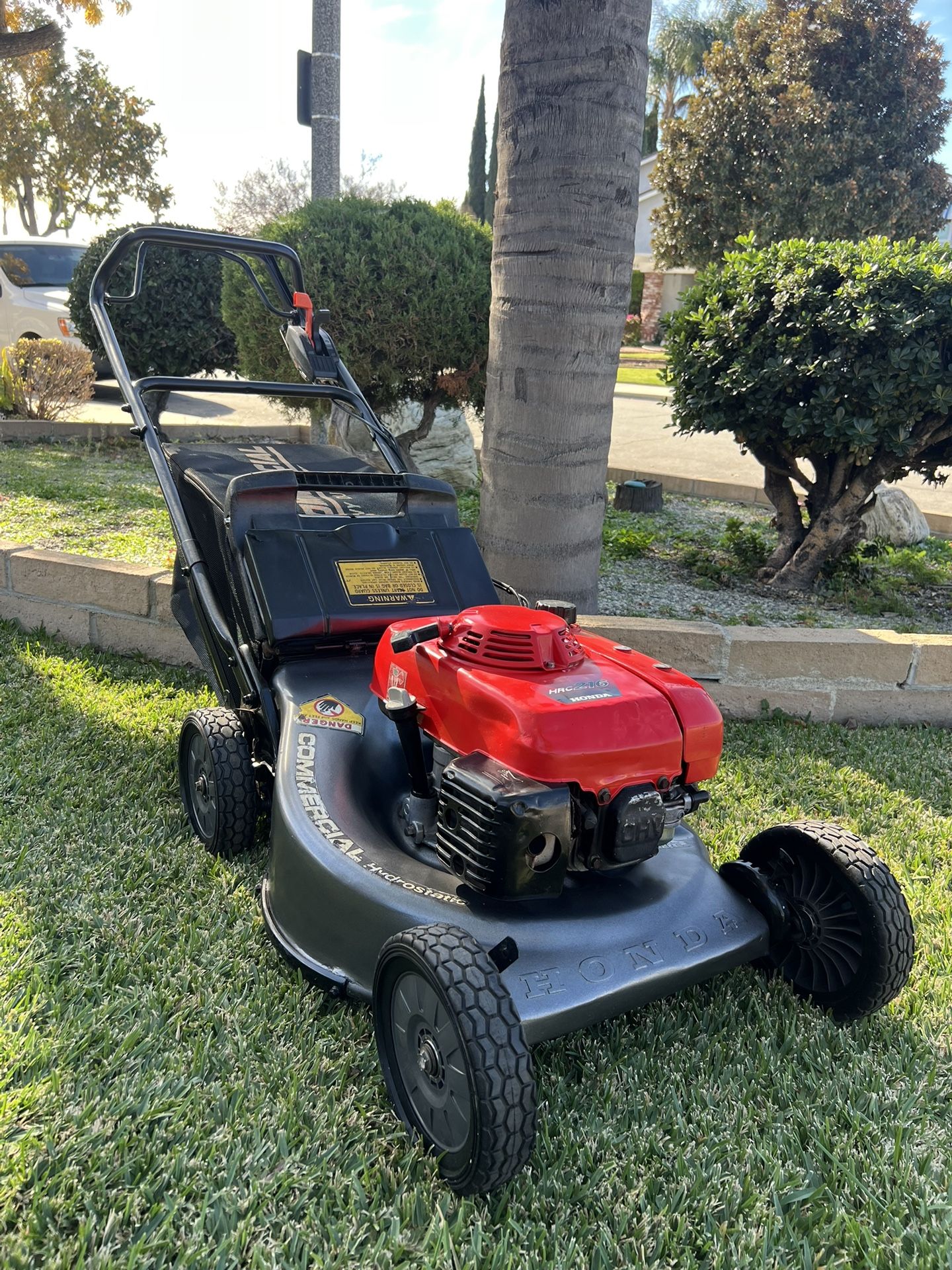 Honda HRC 216 transmission Commercial Lawn Mower