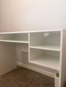 WHITE DESK