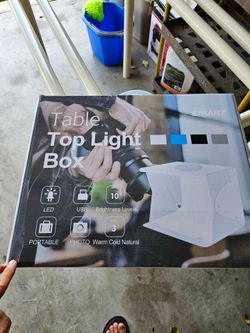 Table Top Light Box