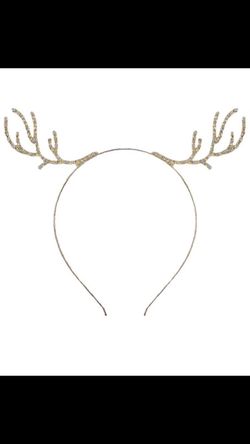 NEW Christmas Rhinestone antler headband
