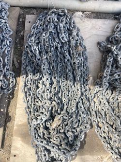 Marine Anchor Chain 5/16” Hot Dip Galvanized 50’ Lengths