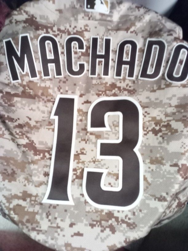Nike Authentic Padres Jersey Brand New #13 Machado Size Medium