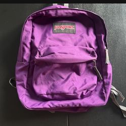 Purple Jansport Backpack