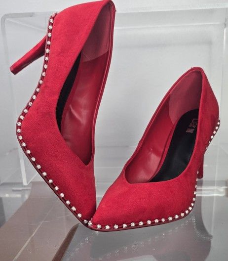 Bar lll Binsa Ball & Chain Pumps Heels Womens Size 9