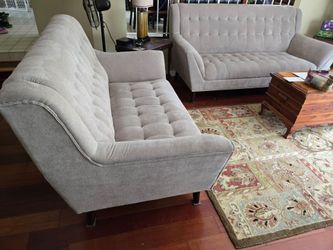 Couch and Loveseat Set