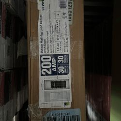 LEVITON 200 AMP 30 Space 30 Circuit Indoor Load Center With Main Lugs