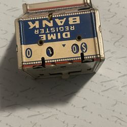 Antique Dime Bank 