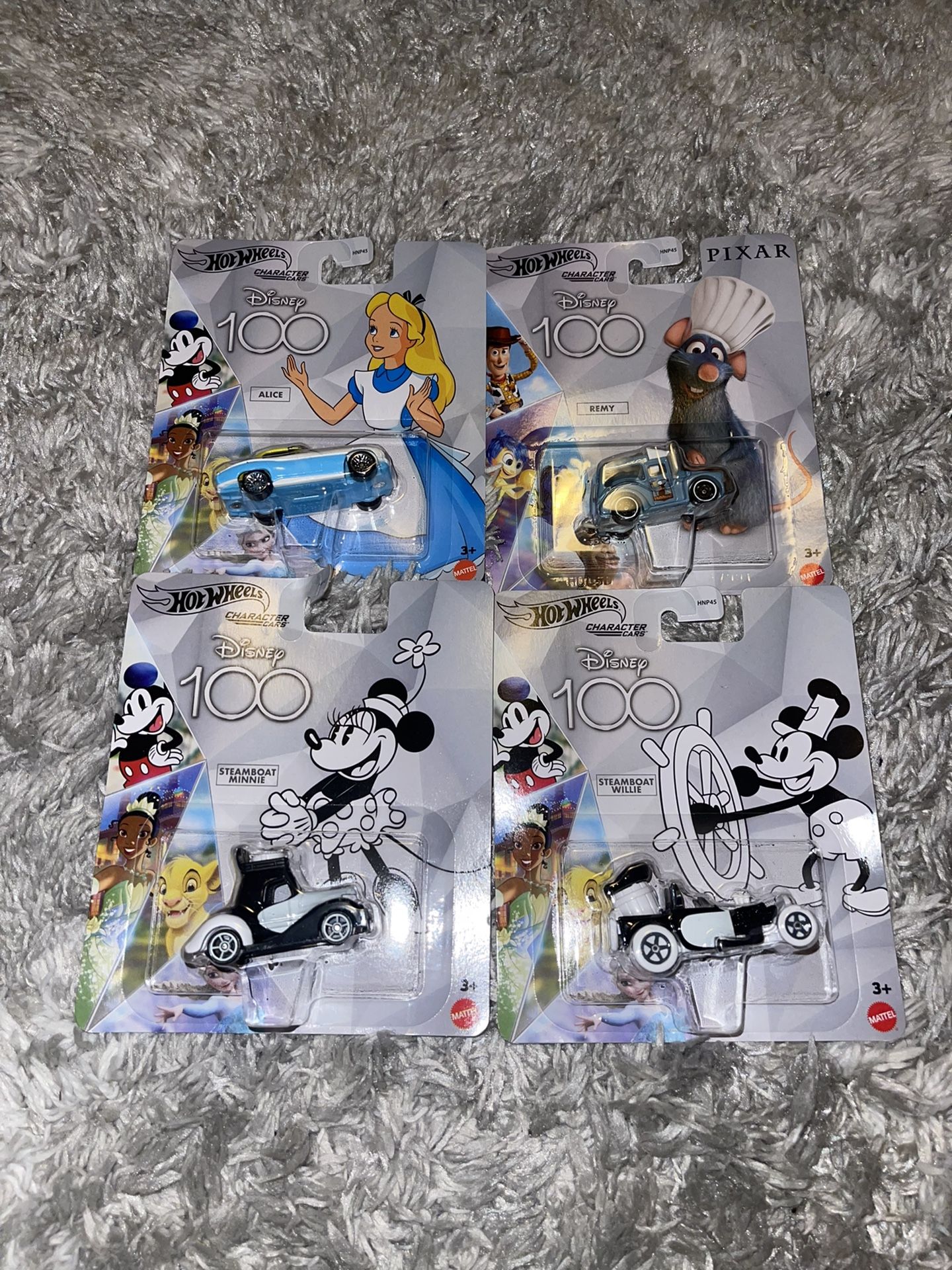 Disney 100 Hot Wheels Bundle