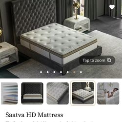 Like NEW Queen SAATVA HD Mattress 