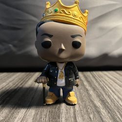Funko Pop! NOTORIOUS B.I.G. Biggie Smalls Crown Vinyl Figure Toy #77 Hip Hop