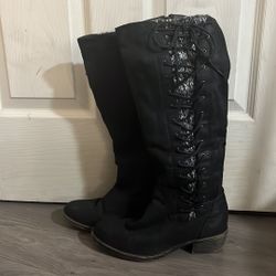 Lace Up Boots