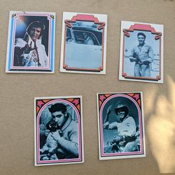 Vintage Elvis Boxcar 1978 Cards