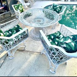 MCM  Tommy Bahama-Style Woodard Dining Set