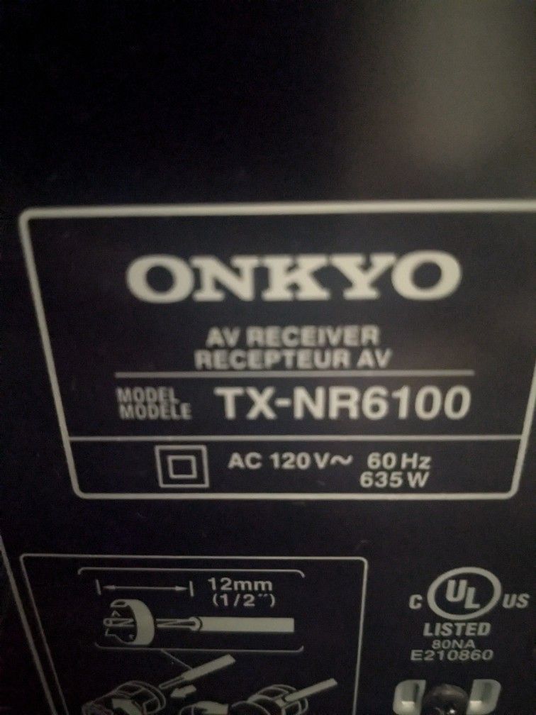 Onkyo TX-NR6100 7.2 THX