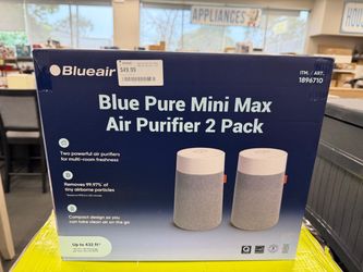 Blueair Blue Pure Mini Max Air Purifier 2 Pack