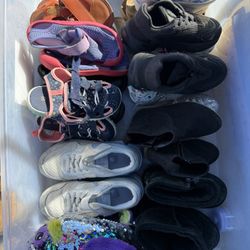 Lot Of Girls Shoes