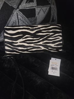 Michael kors Zebra print wallet barely used