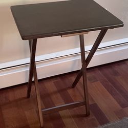 Folding TV Tray Table 19” X14”