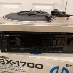 Pioneer Vintage Stereo Receiver + Turntable