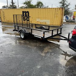 NEW Karavan 5.5 ft. x 11 ft. Dovetail Utility Trailer, 2,120 lb. Max Capacity