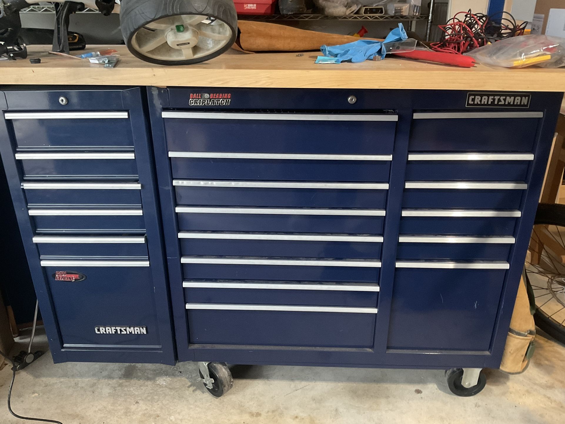 Craftsman 20 Drawer Tool Chest Cabinet Rollaway