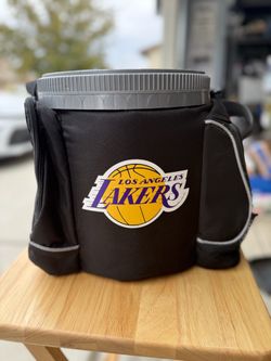 Los Angeles Lakers Insulated Cooler – Portable with Carrying Bag