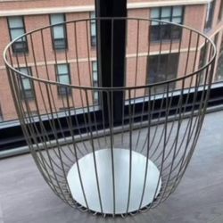 Gold Storage Basket XL Size - New 