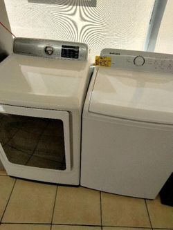 SAMSUNG WASHER AND DRYER SET