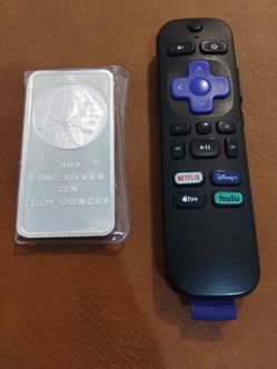 10  ounce bar of silver .999