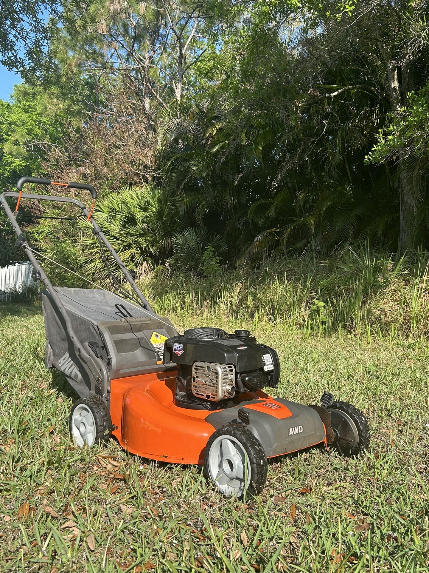 Pristine Husqvarna All Wheel Drive Self Propelled Lawn Mower