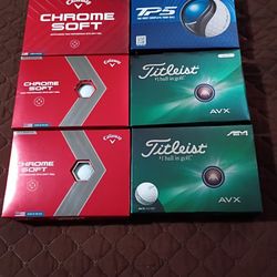 Callaway TaylorMade Titleist Golf Ball Bundle