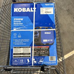 Kobalt 2500W Generator 