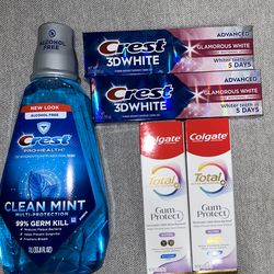 Crest & Colgate Oral Care