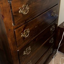 Vintage Brown Dresser