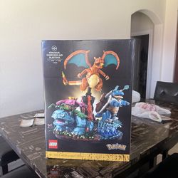 Lego Pokemon Charizard, blastoise, venusaur