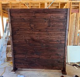 7ft x 6 ft Wood Panel Backdrop