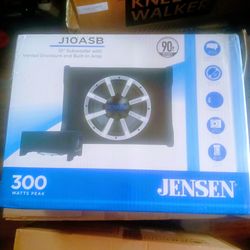 Jensen 10" Sub Woofer With Built In Amplifier Brand New In The Box