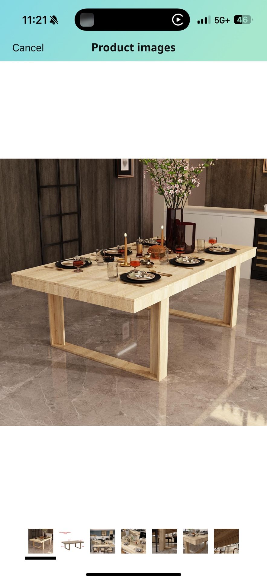 New New Dinner Table