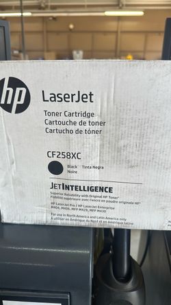 HP LaserJet Toner Cartridge CF258XC Black