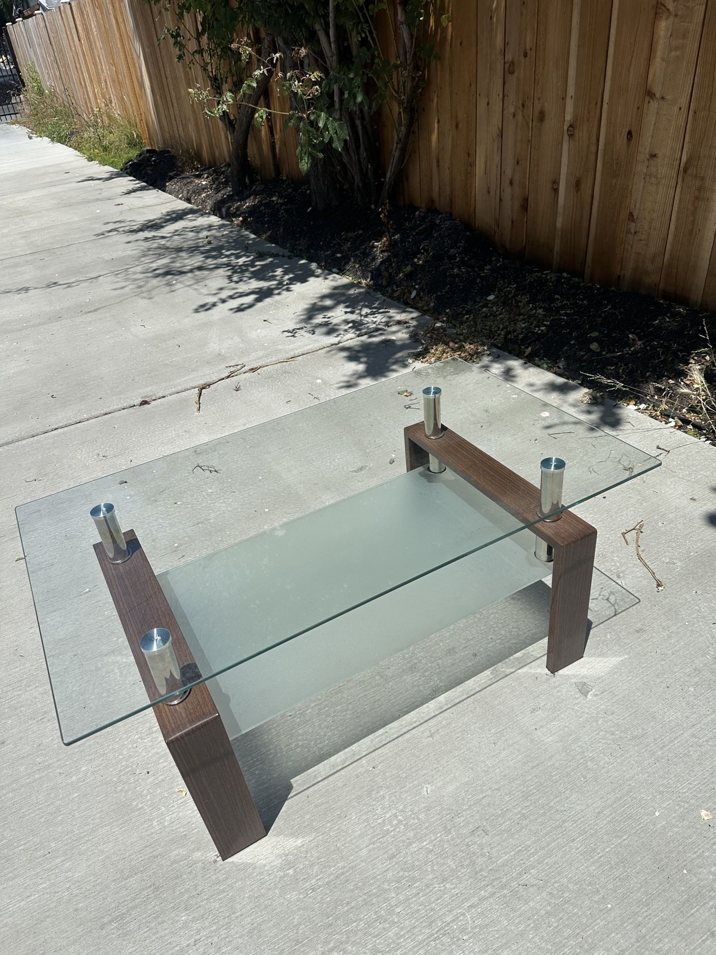 Glass table