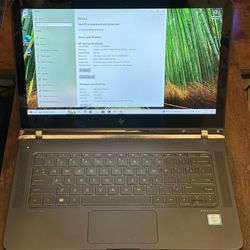 HP Spectre 13 Inch  Ultra-thin Laptop (black/copper finish) Jan