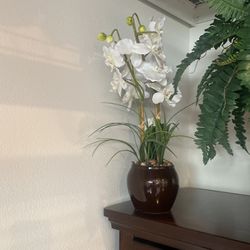 Artificial Flower Pot - Decor 