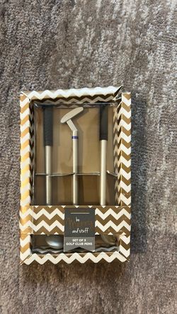 Set of 3 Golf Club Pens Gift Set