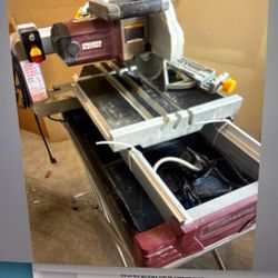 Tile Saw/Wet