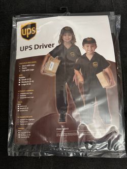 UPS driver costume