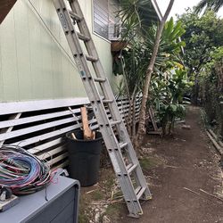 Extension Ladders And  2 Rung Ladder Jacks