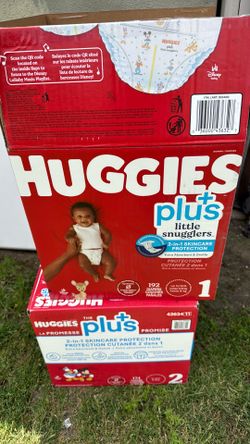Huggies Diapers Size 1 & 2