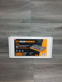 New gearwrench modular tool set with chrome Wrench and extension bars 90 tooth