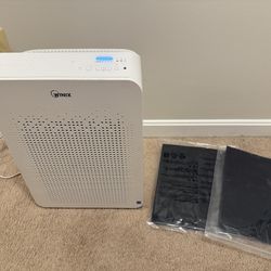 Winix air purifier with two filter