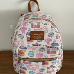 Loungefly Gilmore Girls Stars Hollow Places Backpack